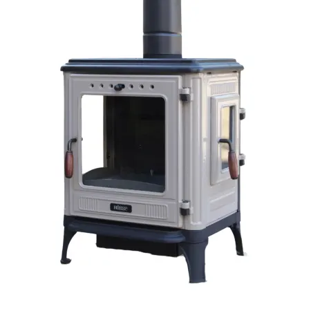 HOŞSEVEN 8005 CK Full Döküm Şömine - Krem